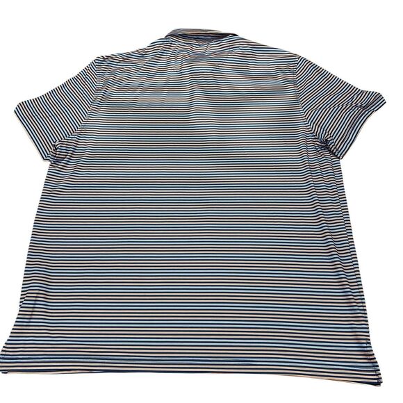IZOD Mens Polo Golf Shirt-Swingflex-Size XL Striped NWT - Picture 8 of 12